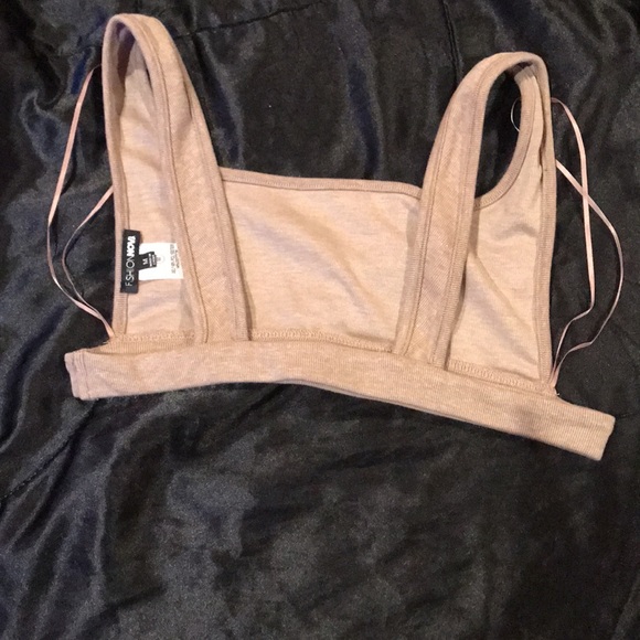 Crop top - mocha - Picture 3 of 4